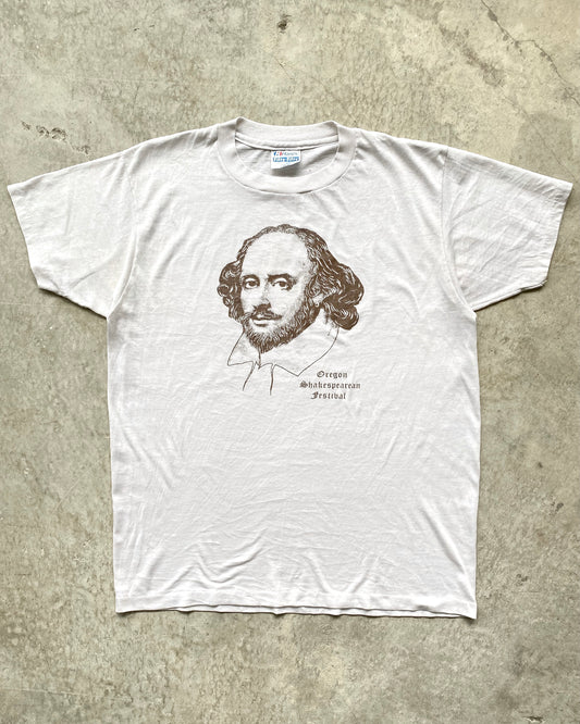 1980S 'OREGON SHAKESPEARE FESTIVAL' PORTRAIT GRAPHIC TEE (S/M)