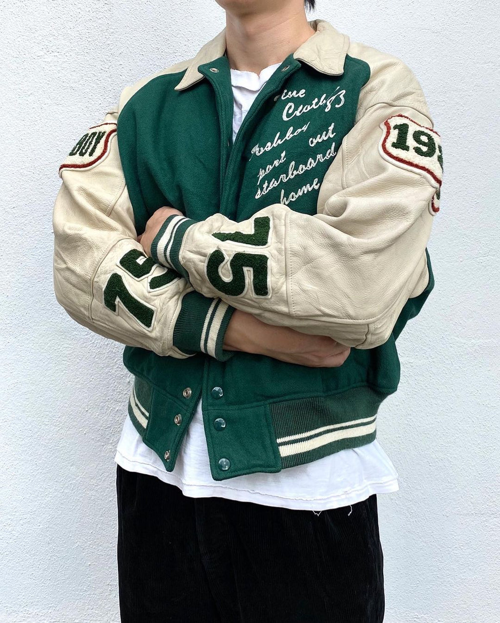 1983 POSH BOY LETTERMAN VARSITY JACKET (L/XL)