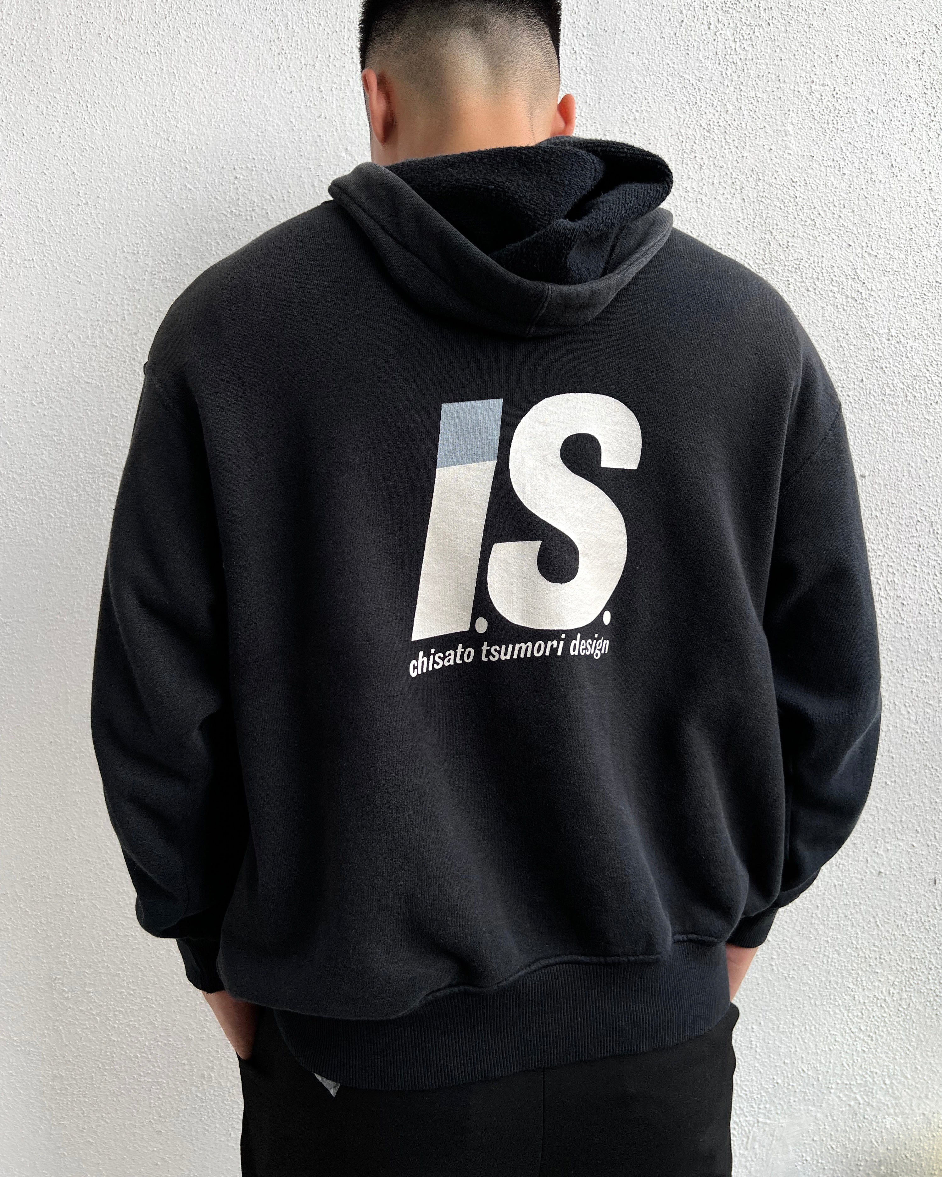 1990S BLACK ISSEY MIYAKE TSUMORI CHISATO ZIP-UP HOODIE (M/L)