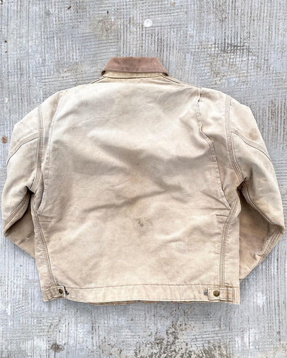 1990s Sun Faded Brown Carhartt Detroit Jacket