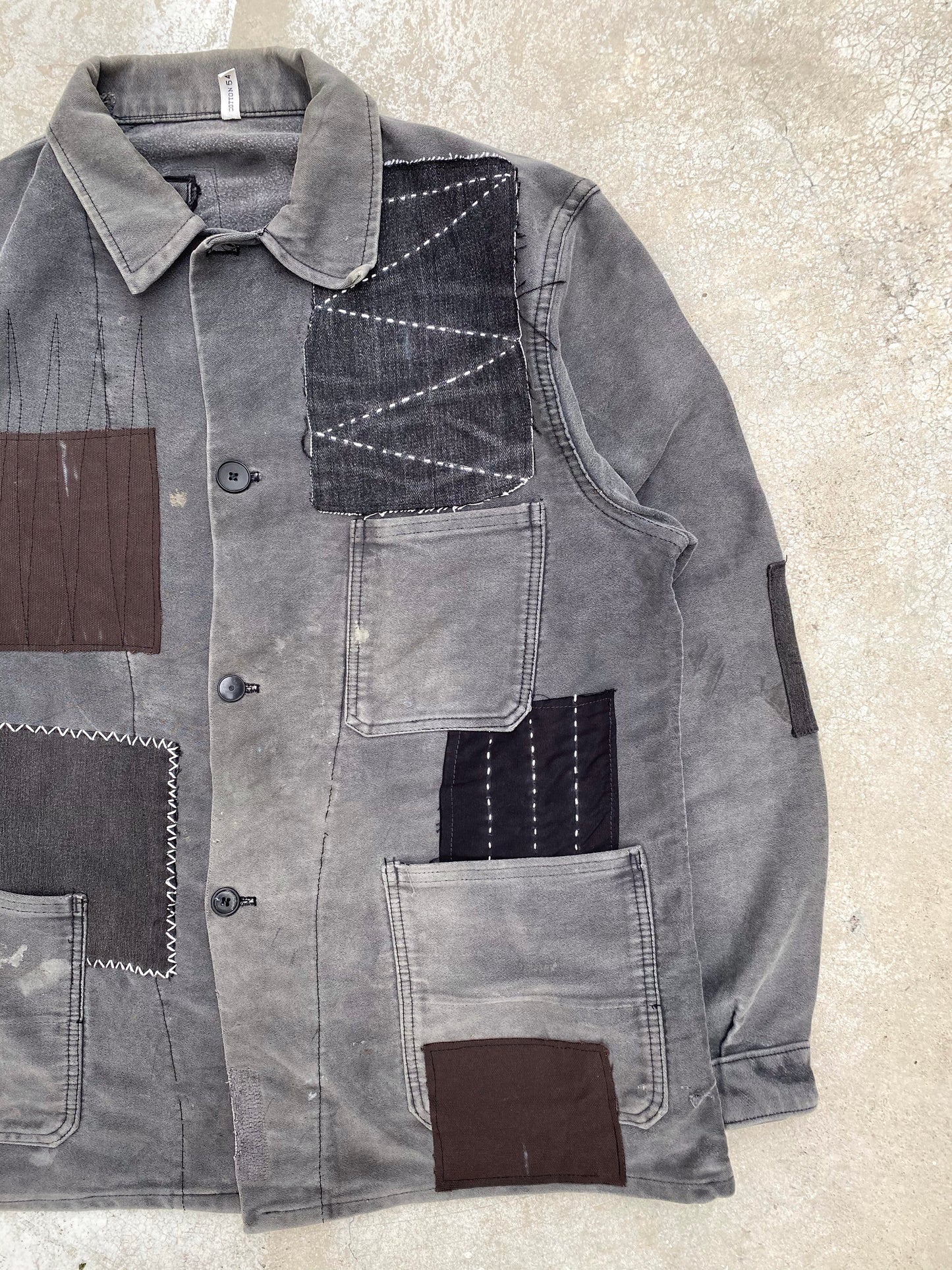 1960S SUN FADED MOLESKIN GERMAN WORKWEAR (M-XL)