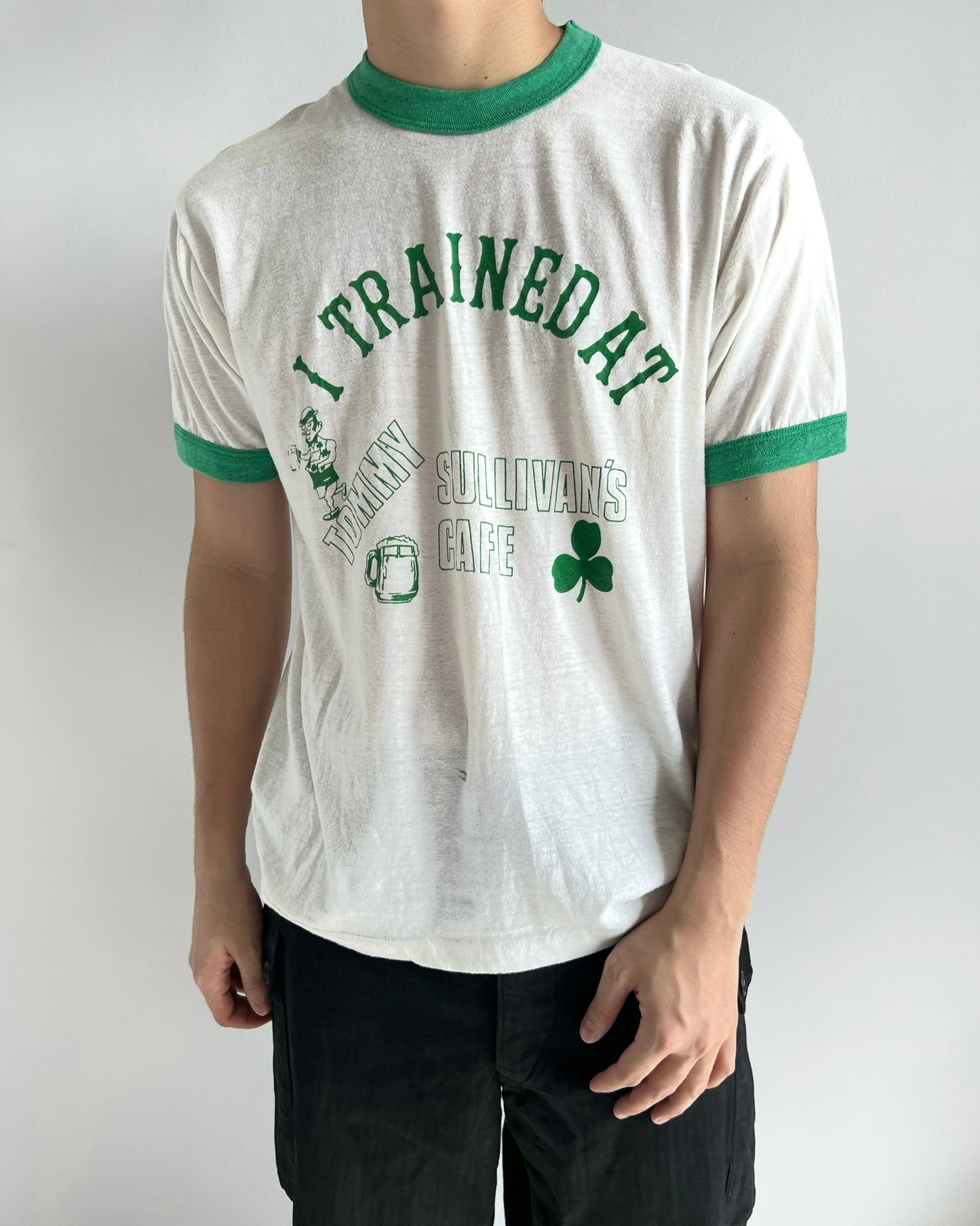 1987 'BRANFORD ROADRACE' RINGER TEE (XL)