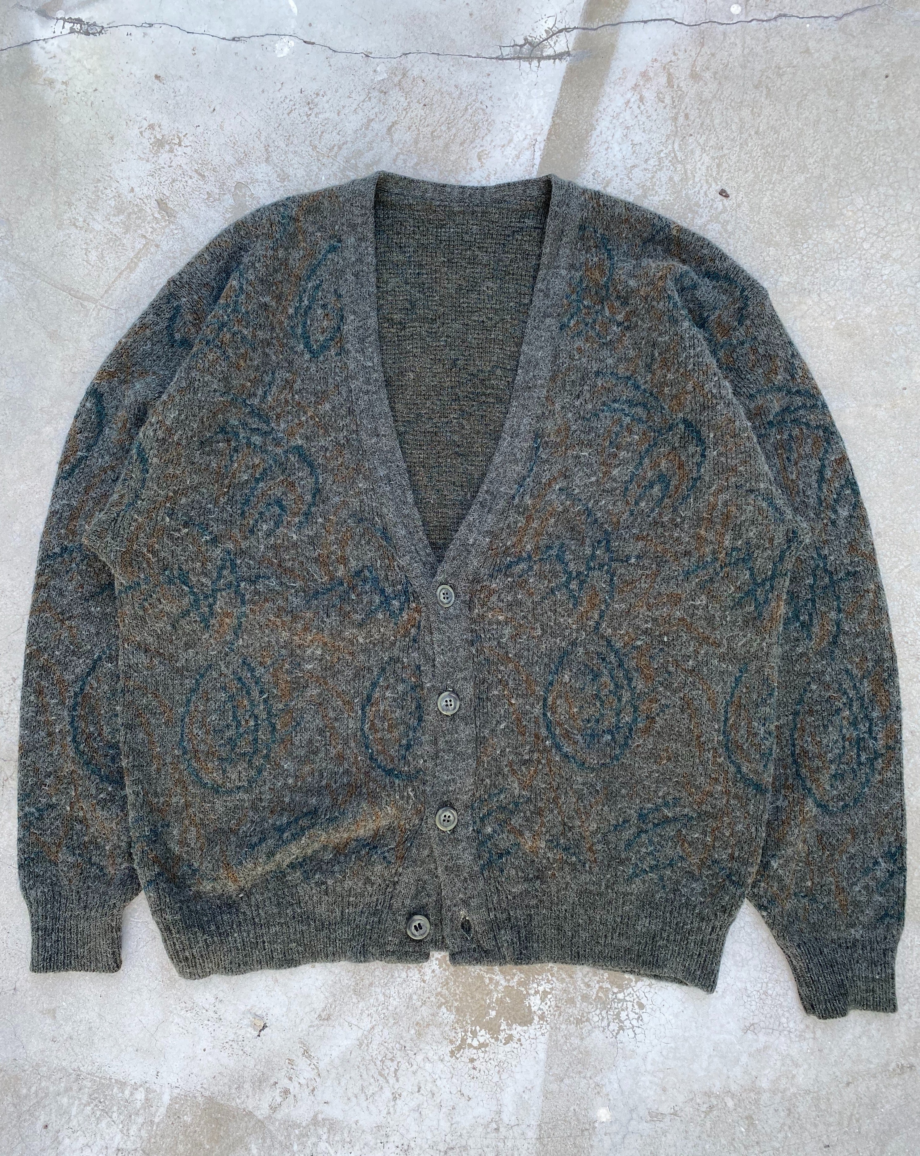 1990s Knitted Wool Cardigan