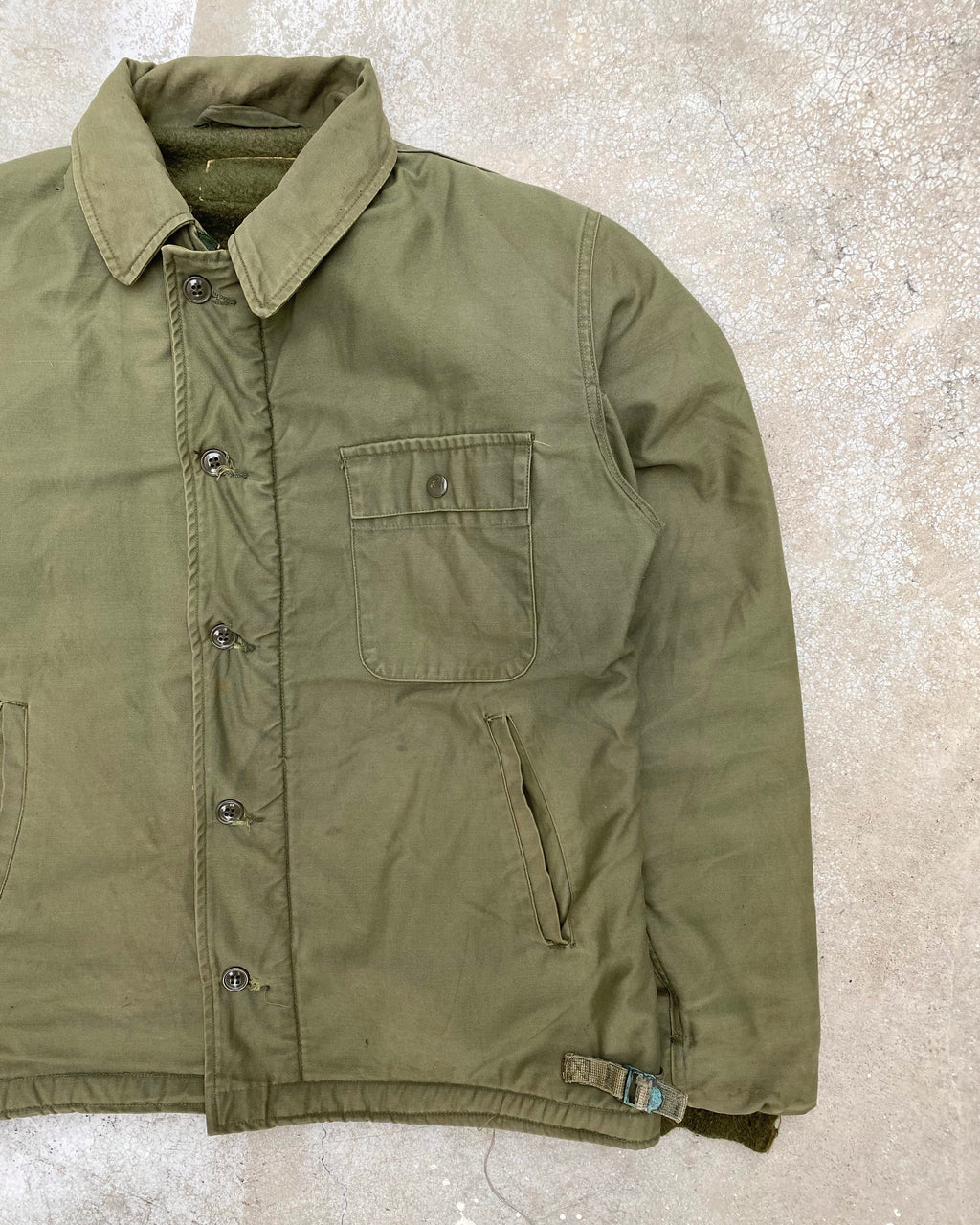 1970S US ARMY A-2 DECK JACKET (M/L)