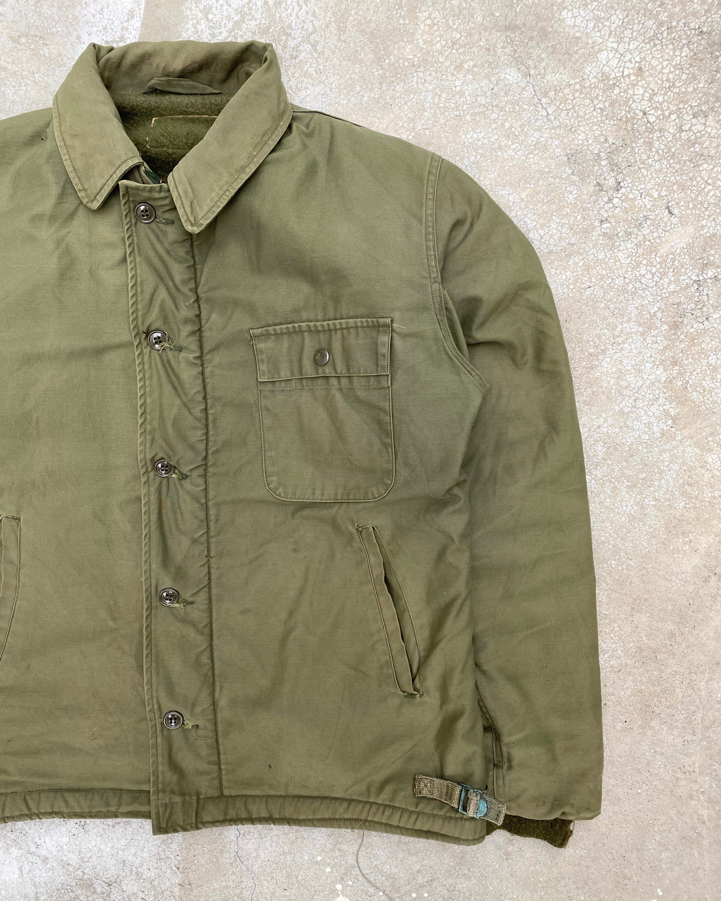 1970S US ARMY A-2 DECK JACKET (M/L)
