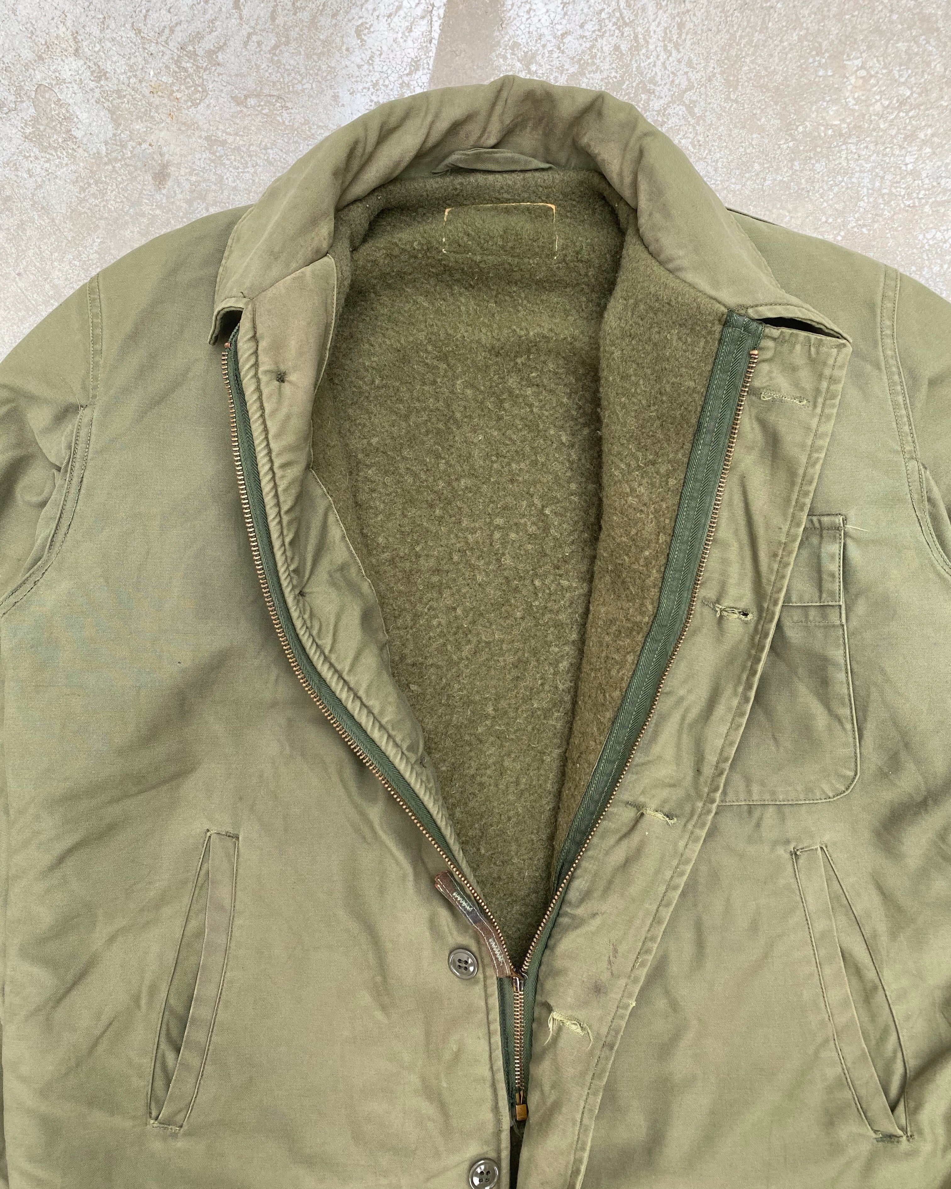 1970S US ARMY A-2 DECK JACKET (M/L)