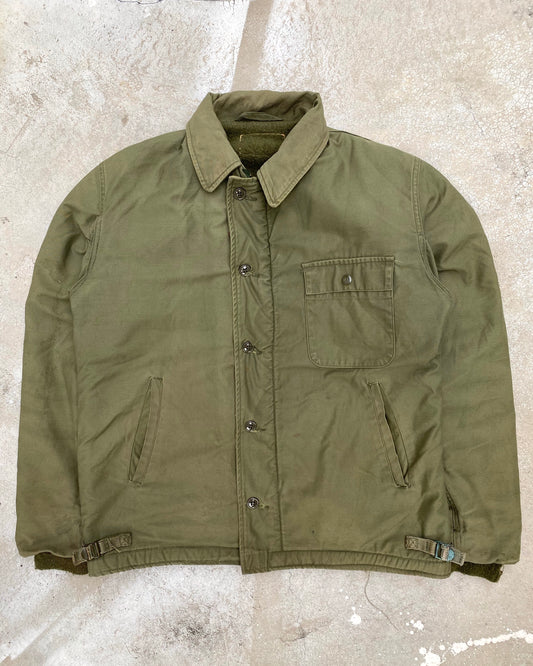 1970S US ARMY A-2 DECK JACKET (M/L)