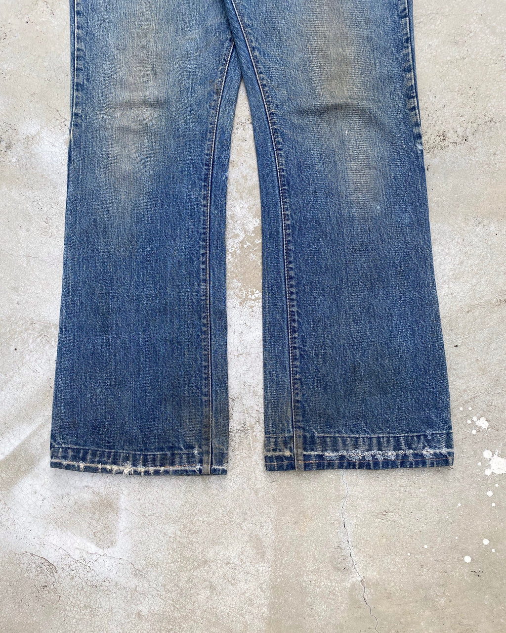 1970S LEVI'S 517 RELEASED HEM FLARED JEANS (34X30)
