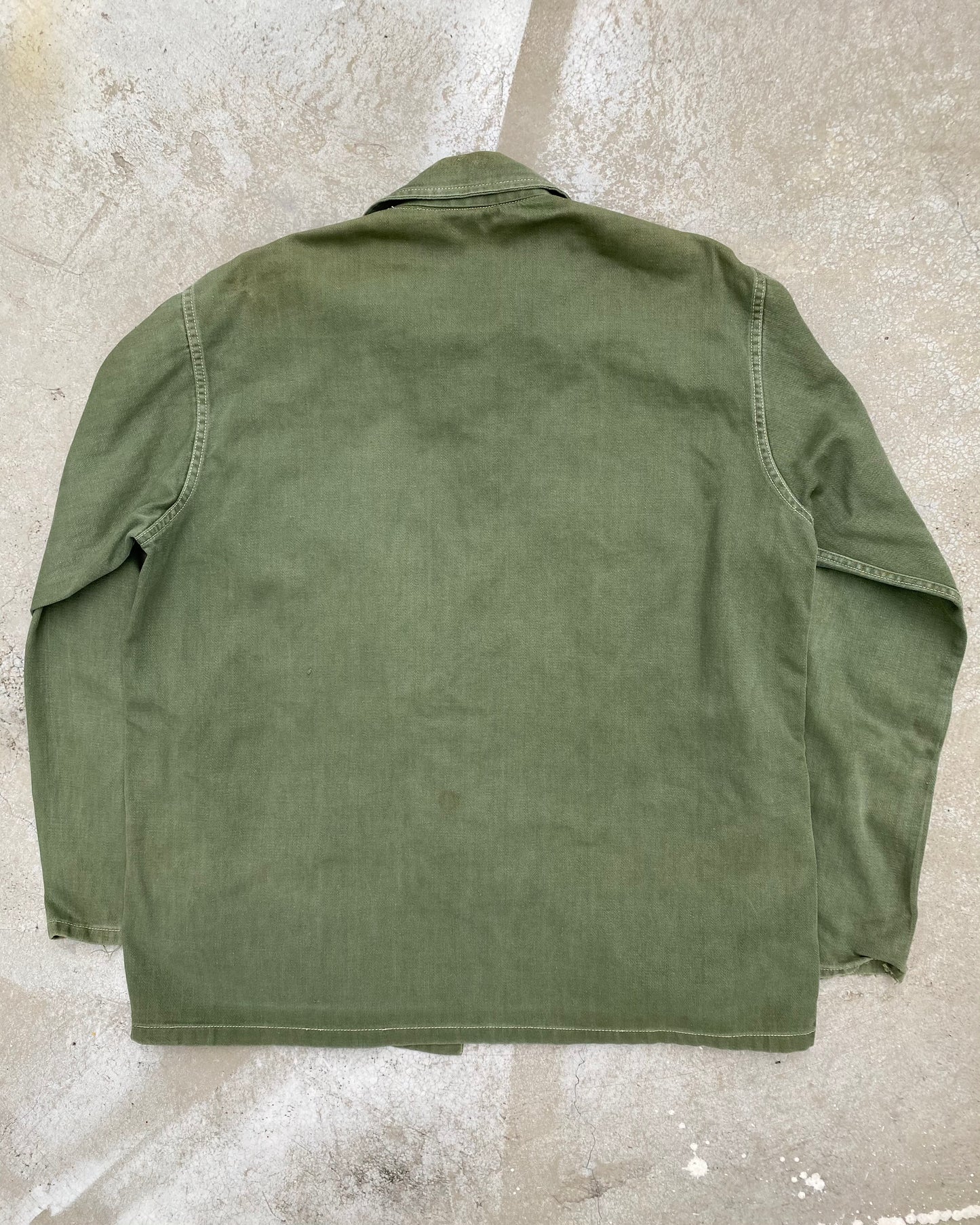 1950S OG-107 P58 FADED US ARMY SHIRT (M/L)