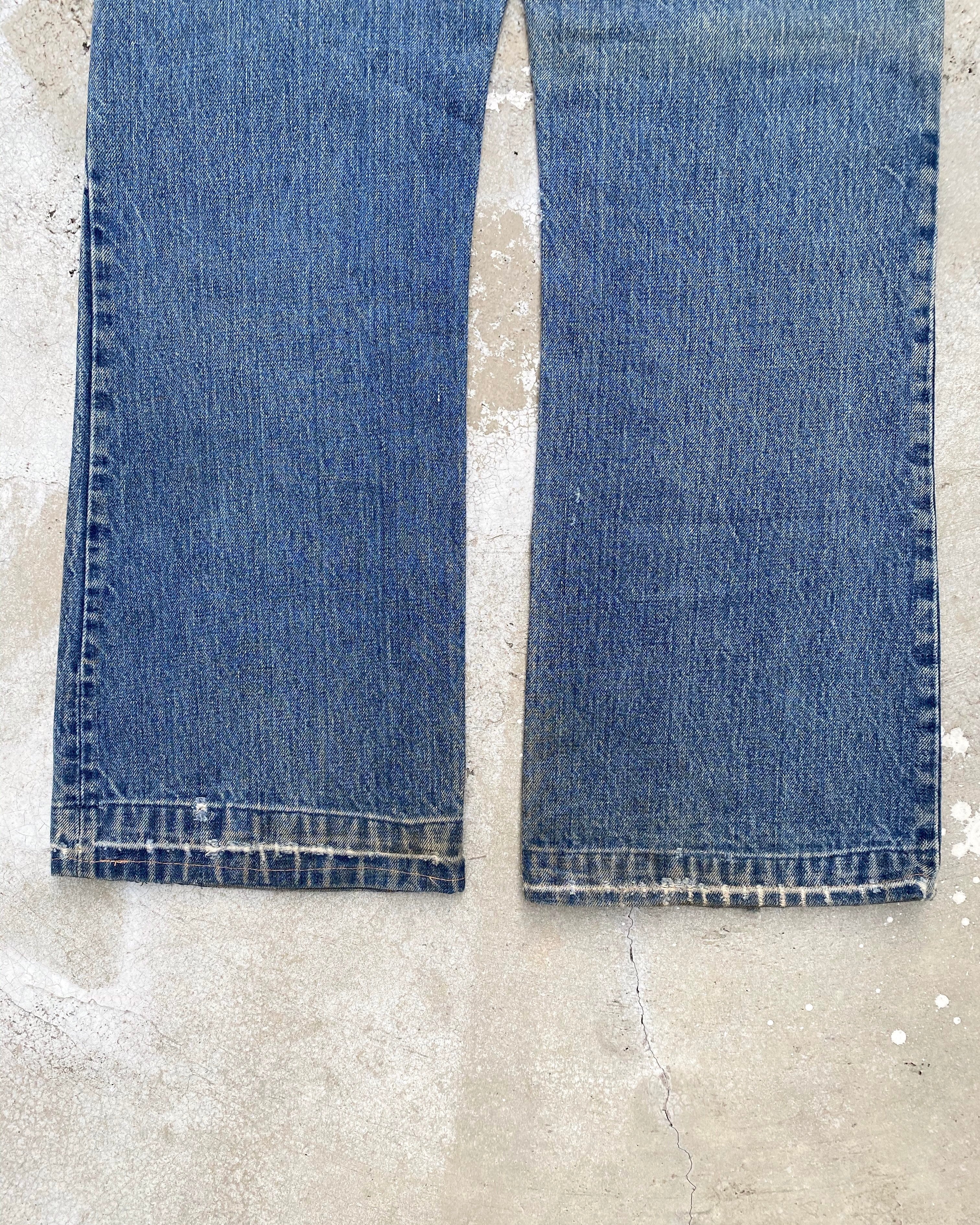 1970S LEVI'S 517 RELEASED HEM FLARED JEANS (34X30)