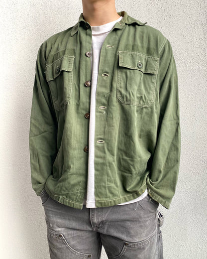 1950S OG-107 P58 FADED US ARMY SHIRT (M/L)