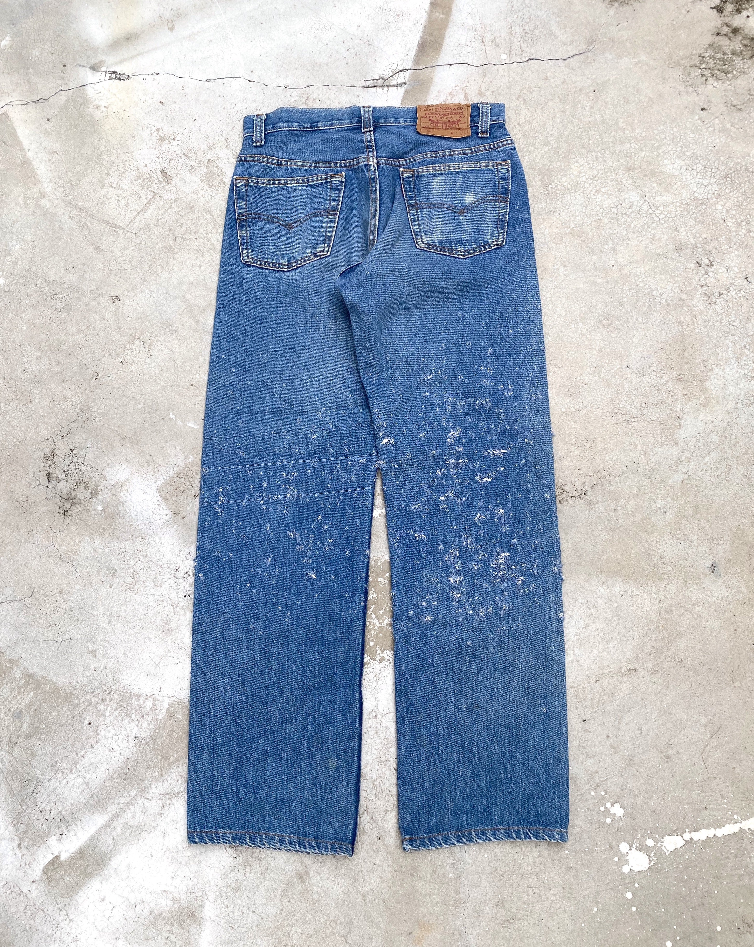 1980s Levi’s 501 Two-tone Distress Jeans