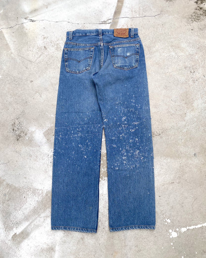 1980s Levi’s 501 Two-tone Distress Jeans