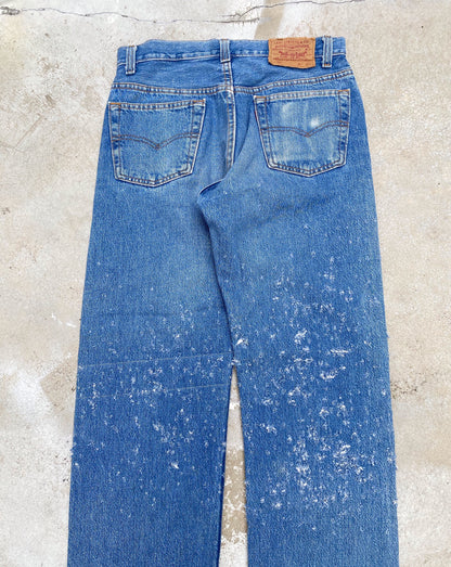 1980s Levi’s 501 Two-tone Distress Jeans
