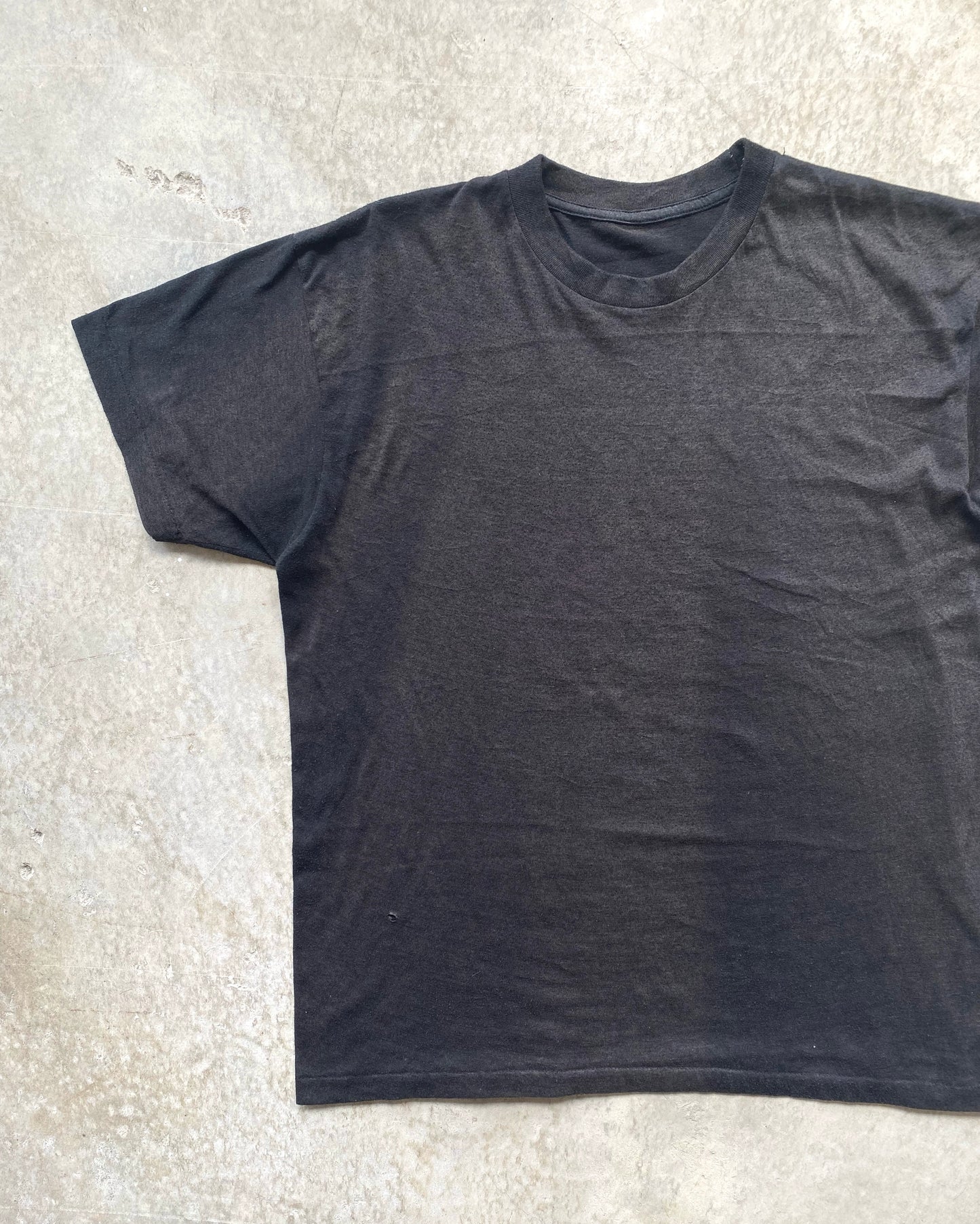 1990S SUN FADED SINGLE STITCHED BLANK TEE (S-L)