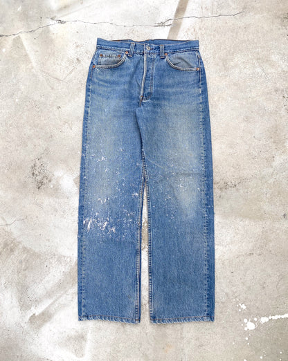 1980s Levi’s 501 Two-tone Distress Jeans