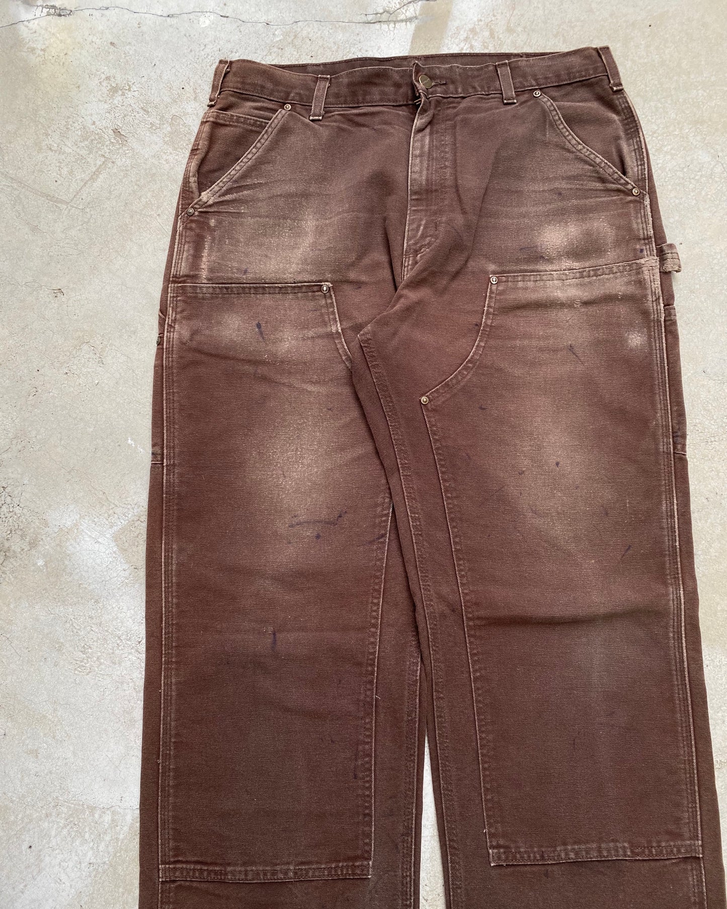 1990s Sun Faded Carhartt Double Knee Pants