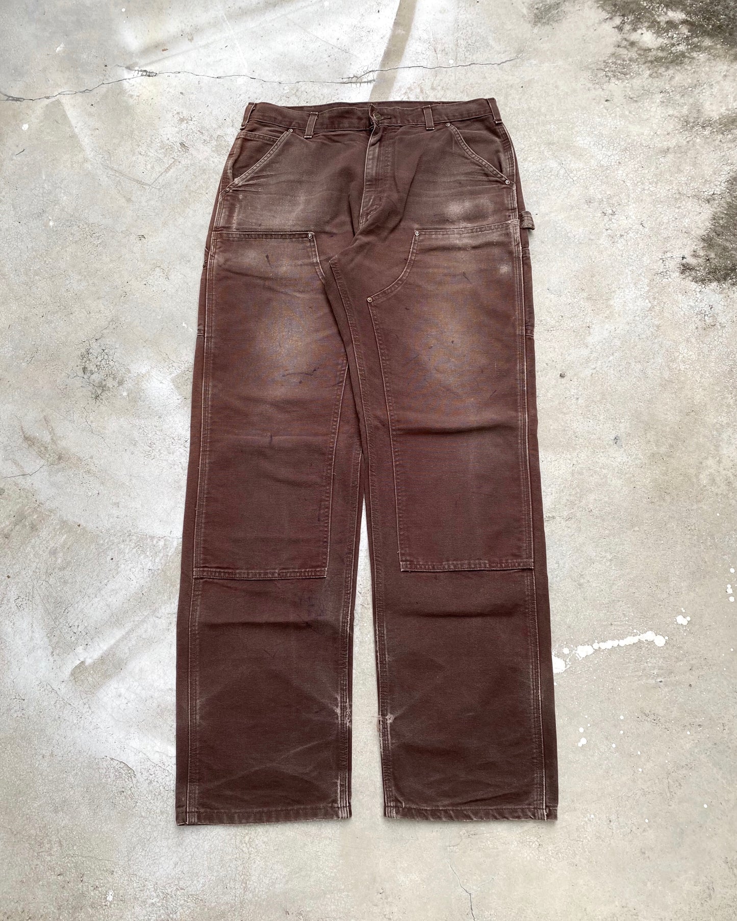 1990s Sun Faded Carhartt Double Knee Pants