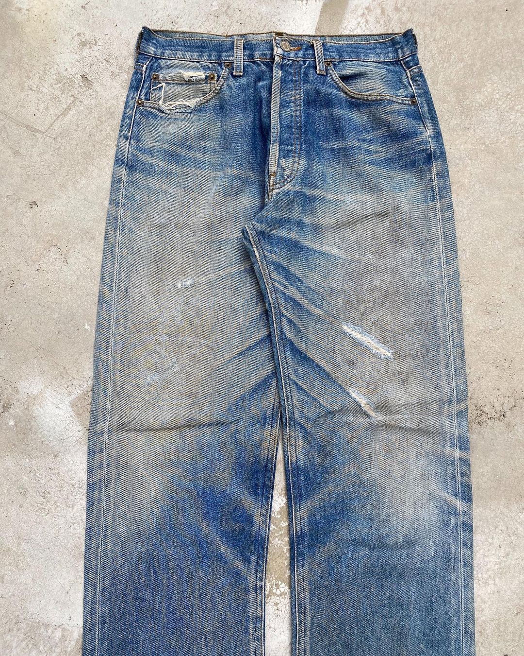 1990s  Levi’s 501 Faded Wash Jeans