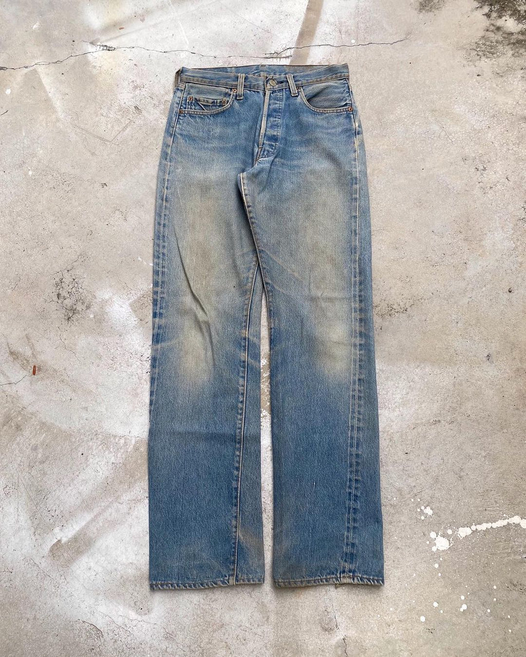 1980s Levi’s 501 Mud Wash Selvedge Jeans
