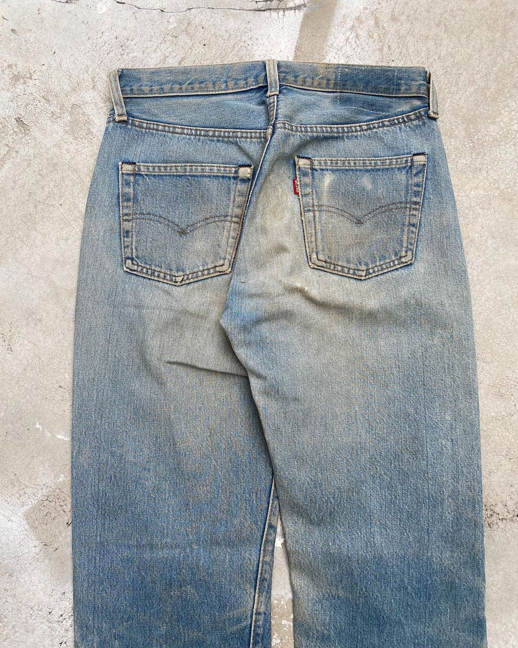 1980s Levi’s 501 Mud Wash Selvedge Jeans