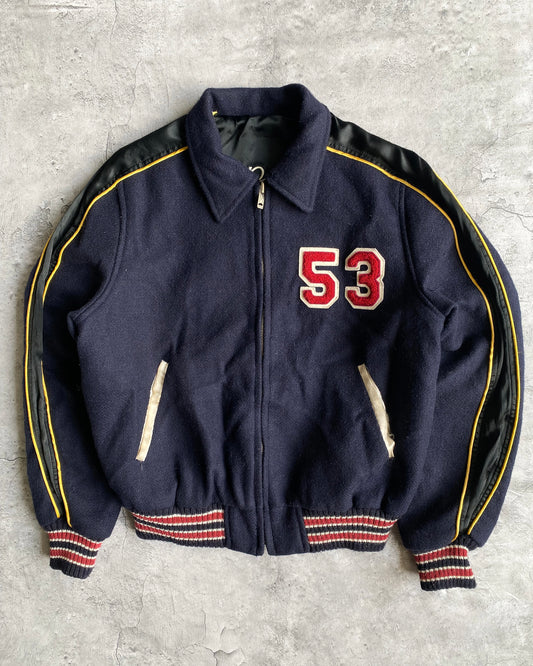 1990S/2000S REVERSIBLE VARSITY/SUKAJAN JACKET (M)