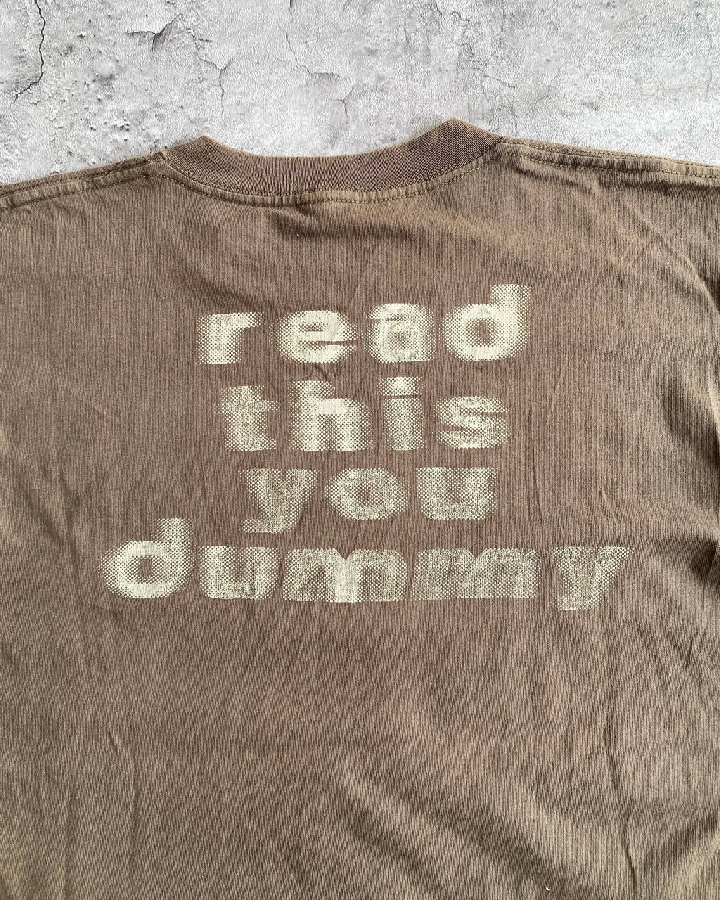 1990S 'READ THIS YOU DUMMY' TEE (M)