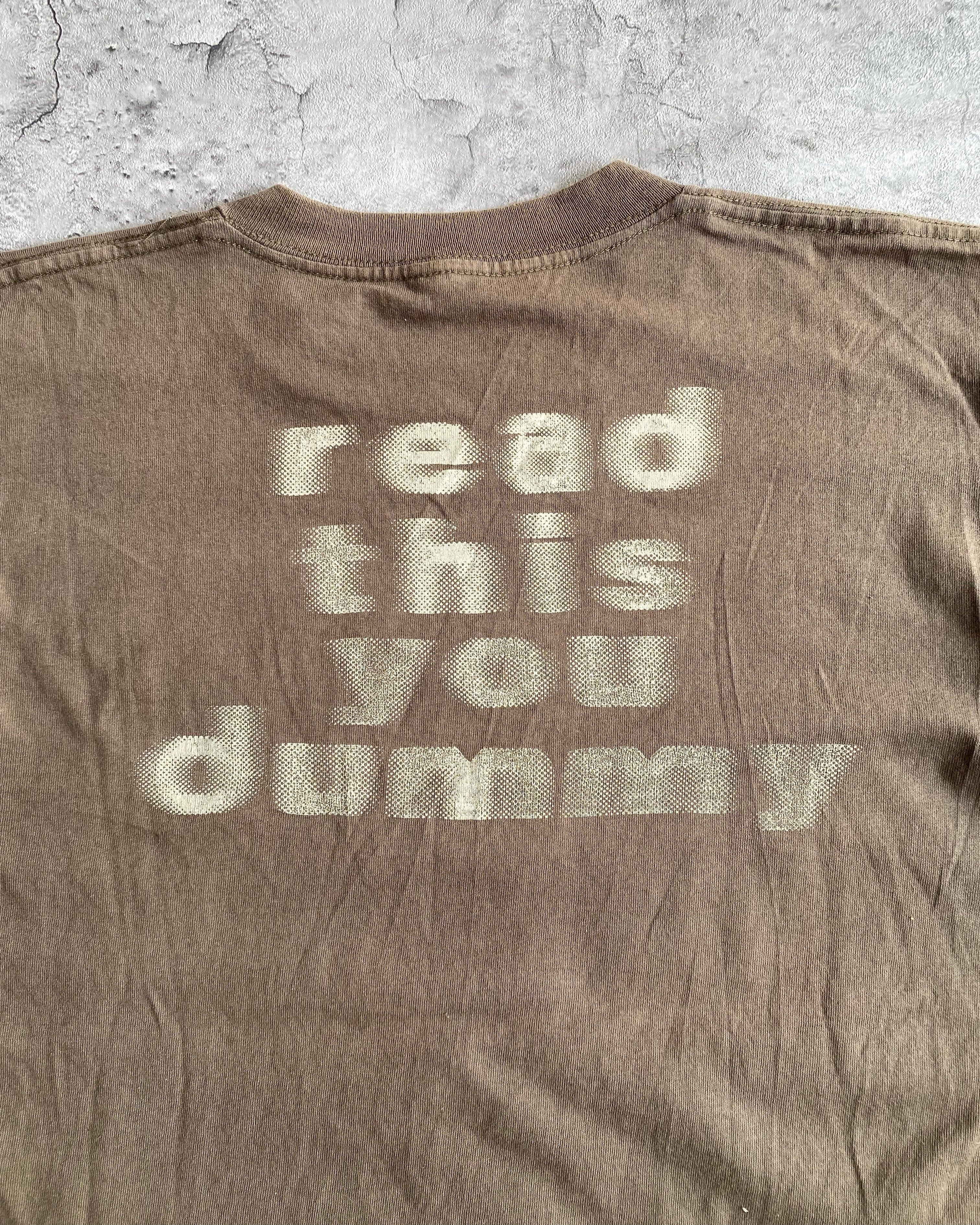 1990S 'READ THIS YOU DUMMY' TEE (M)