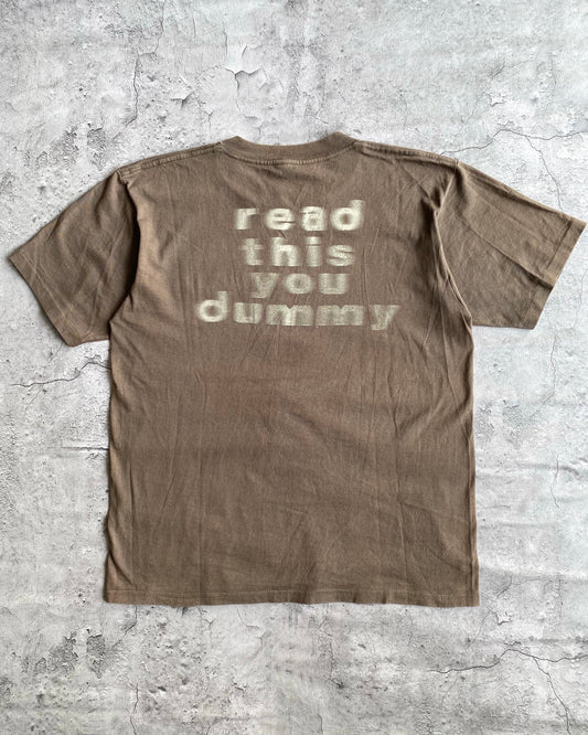 1990S 'READ THIS YOU DUMMY' TEE (M)