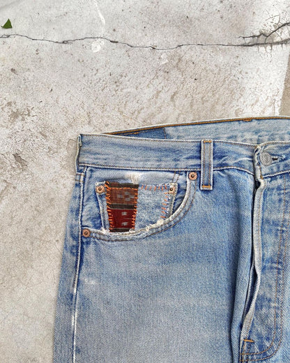 1990s Levi’s 501 Repaired Jeans