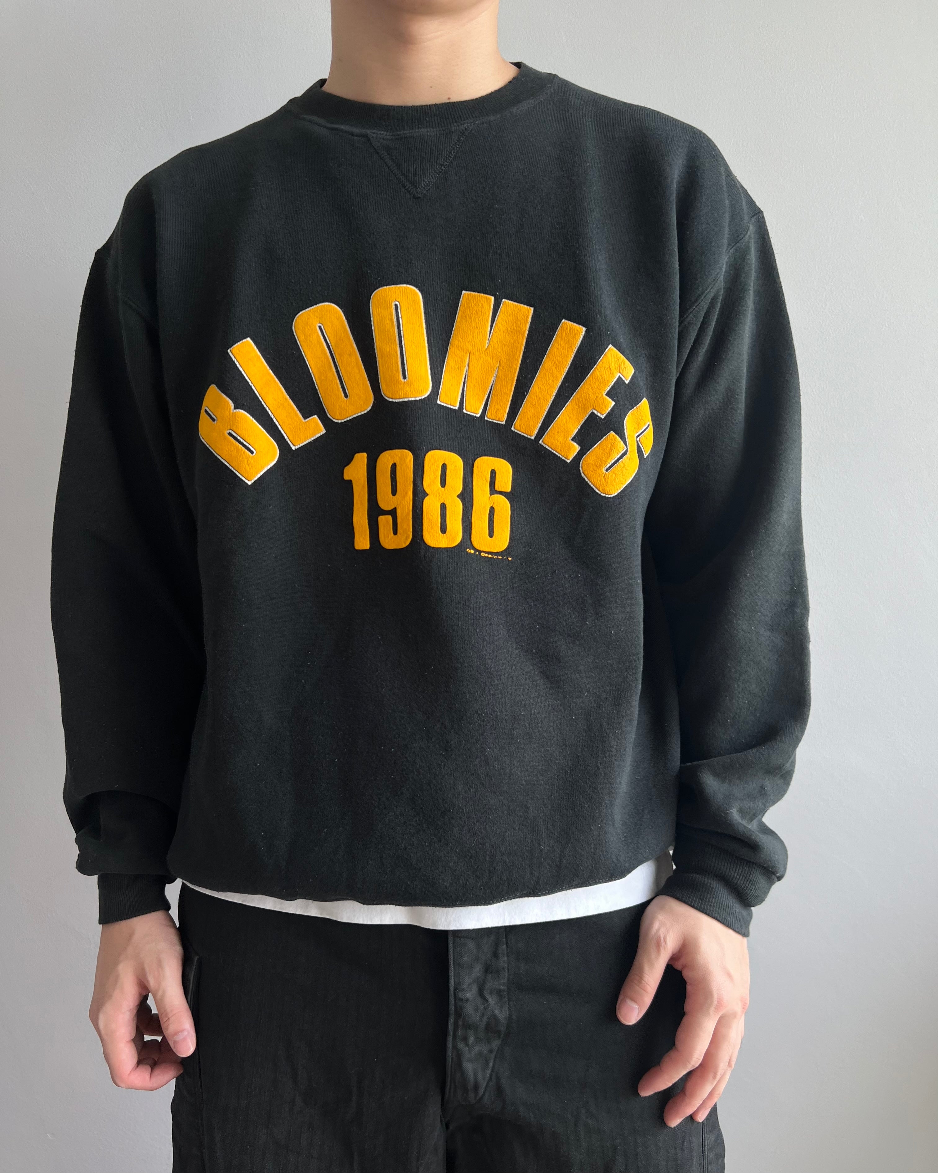 1986 'BLOOMIES' UNIVERSITY SWEATSHIRT (L)