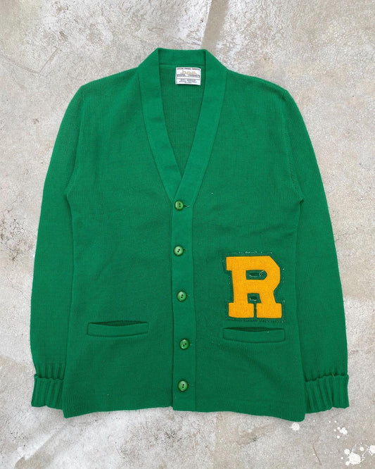1960S ‘R’ LETTERMAN CARDIGAN (S/M)