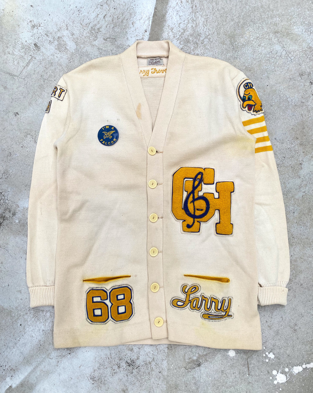 1960s CH’ Choir Team Letterman Cardigan