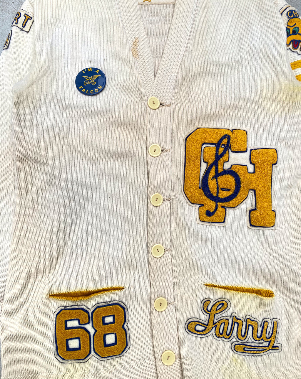 1960s CH’ Choir Team Letterman Cardigan