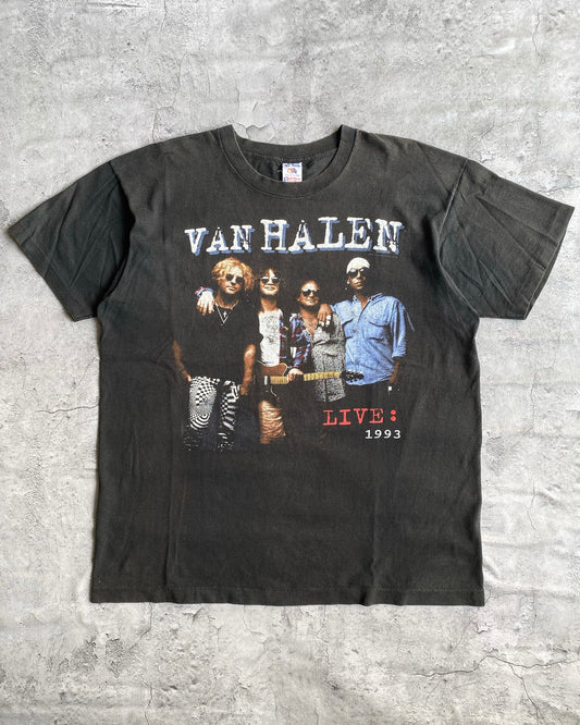1993 VAN HALEN LIVE WORLD TOUR TEE (XL)