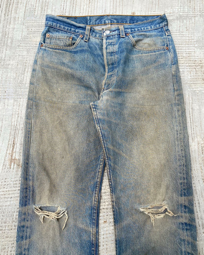 1990s Levi’s 501 Mud Washed Jeans