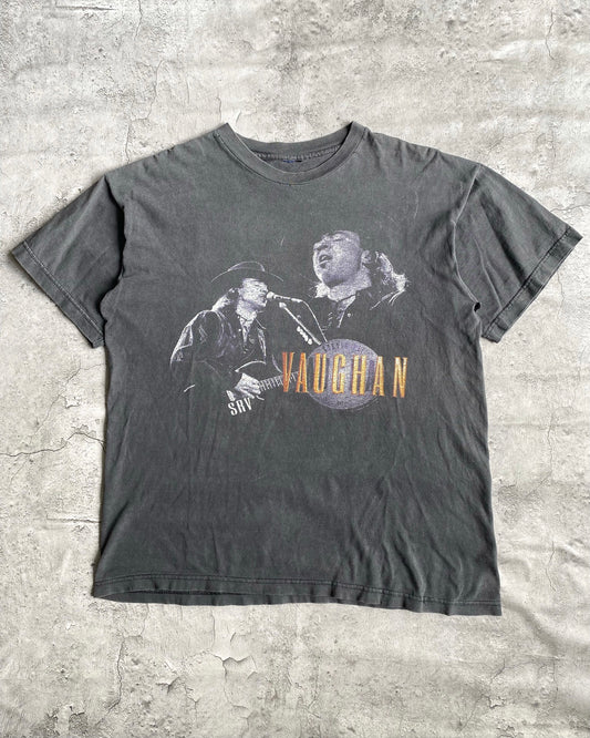 1990S FADED BLACK STEVIE RAY VAUGHAN TEE (S-L)