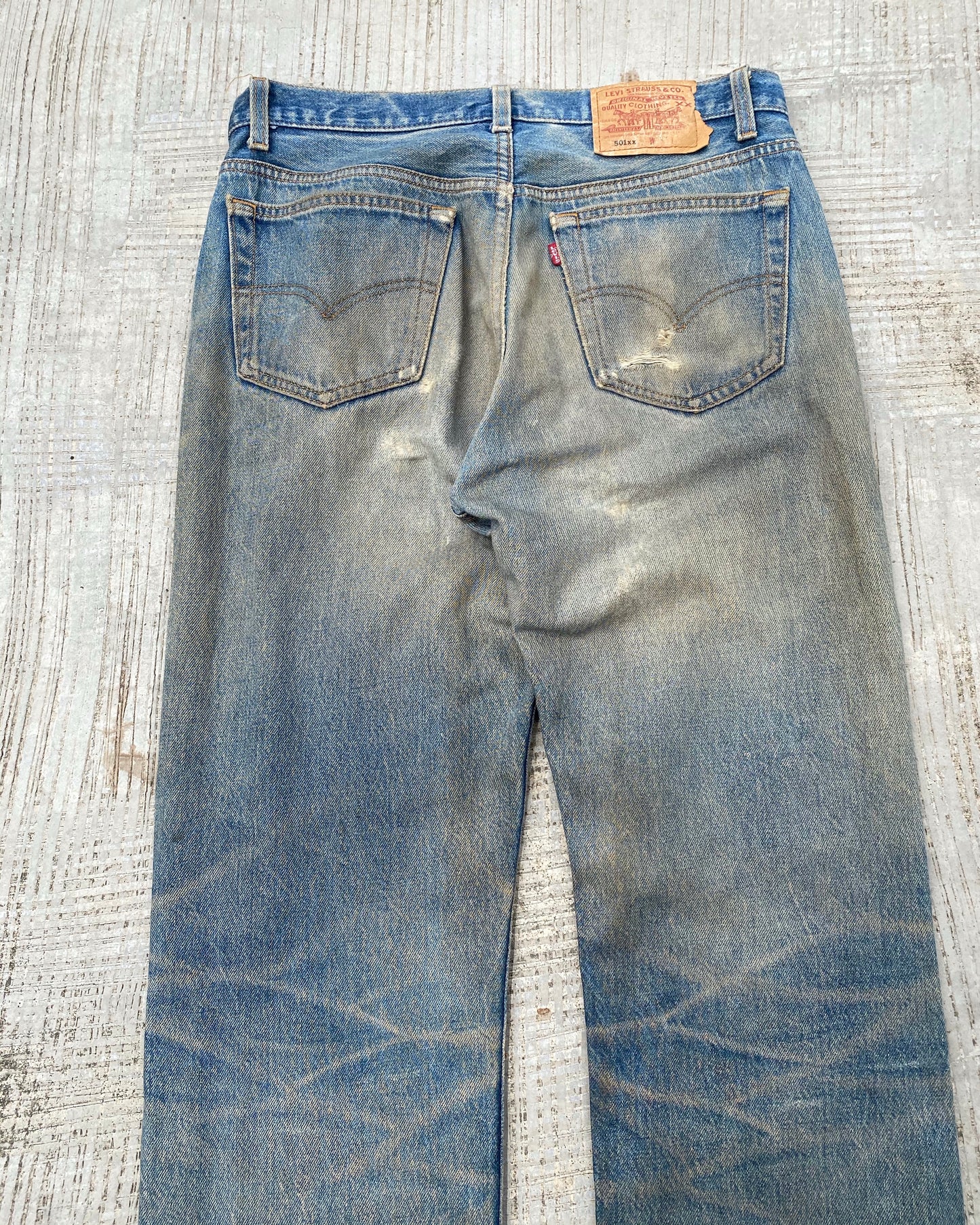 1990s Levi’s 501 Mud Washed Jeans