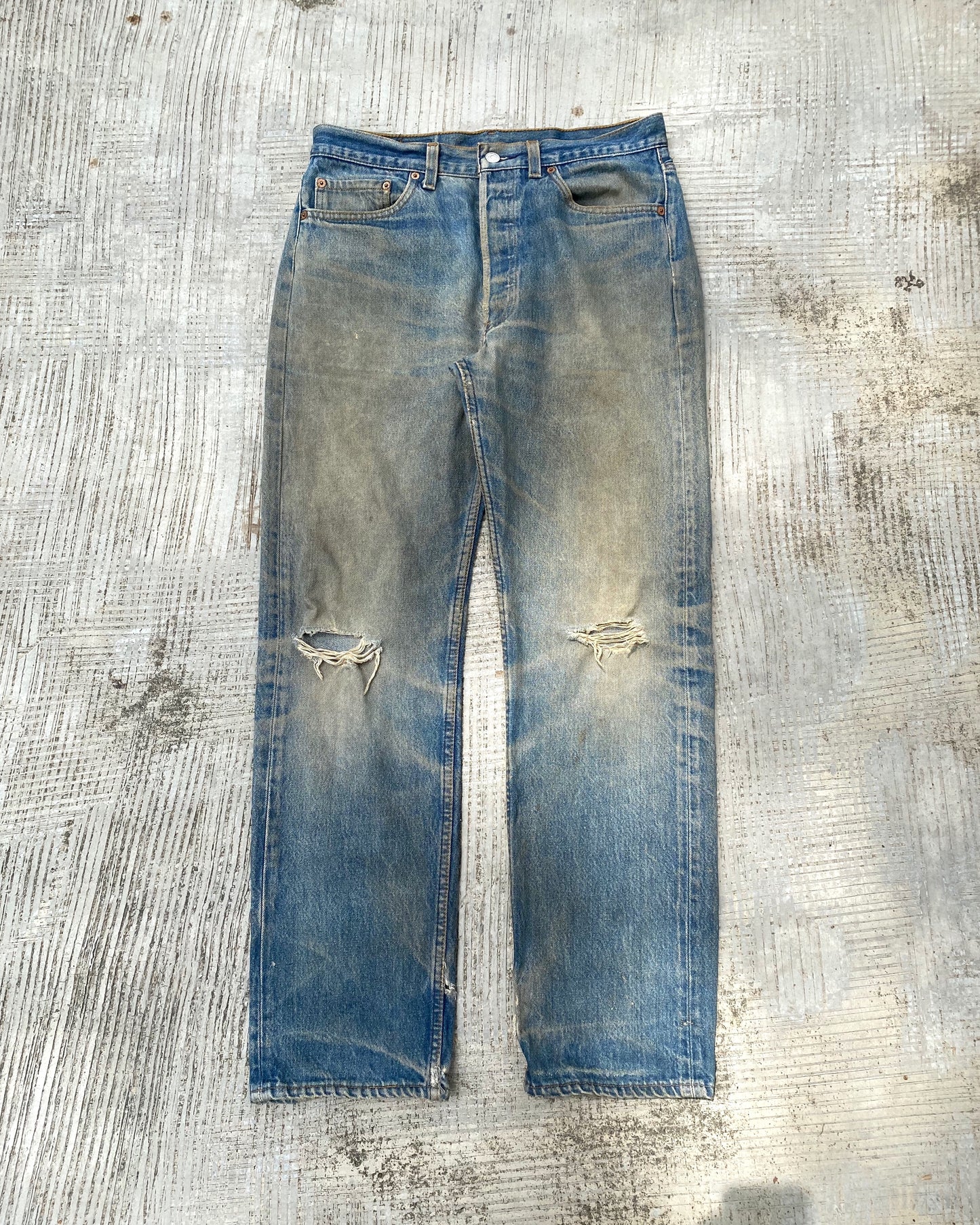 1990s Levi’s 501 Mud Washed Jeans