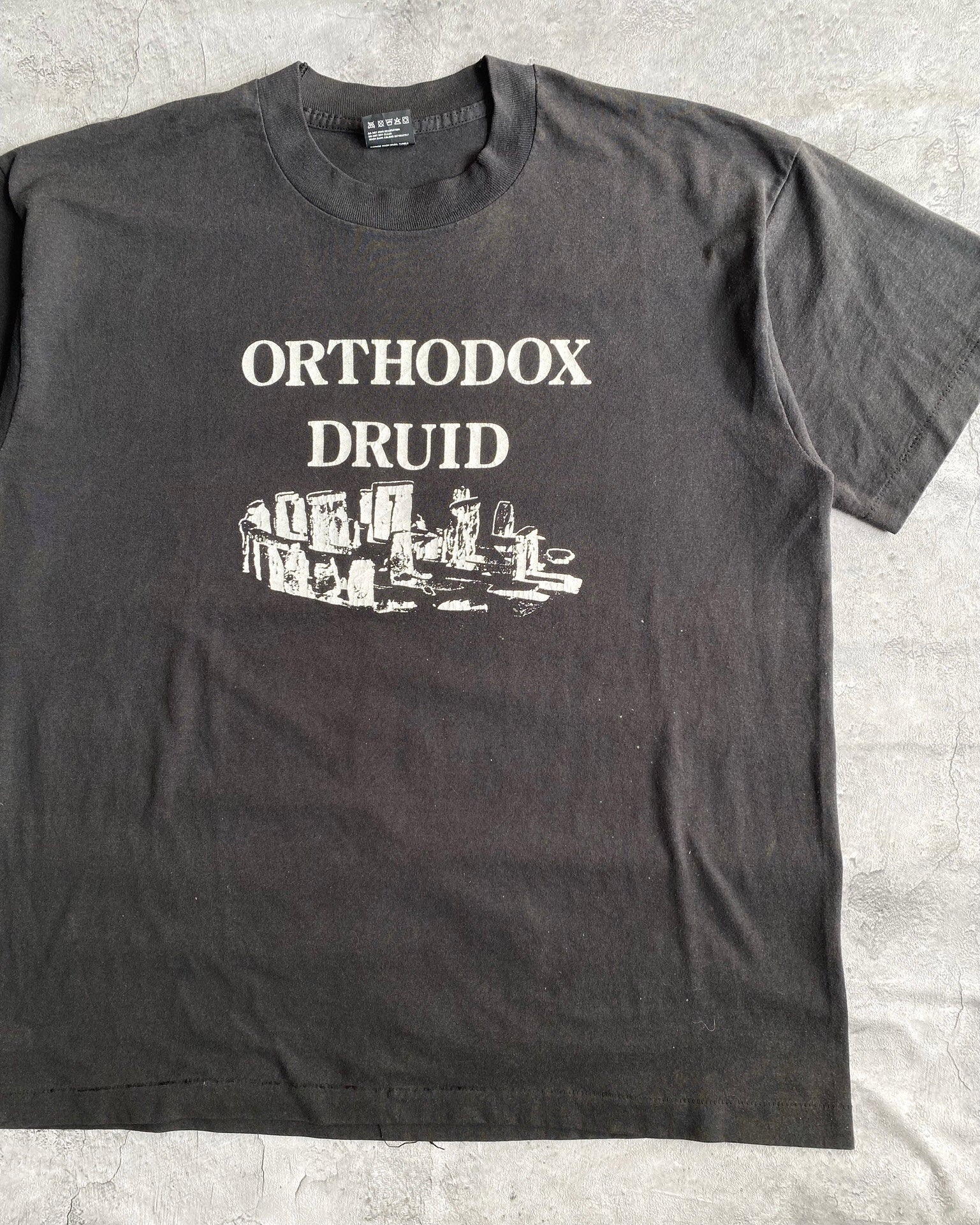 1980S 'ORTHODOX DRUID' SINGLE STITCHED TEE (XL)