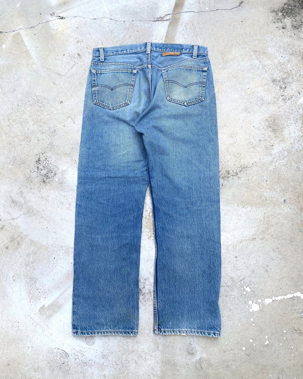 1980S LEVI’S 501 SASHIKO/PATCHED JEANS (33X32)