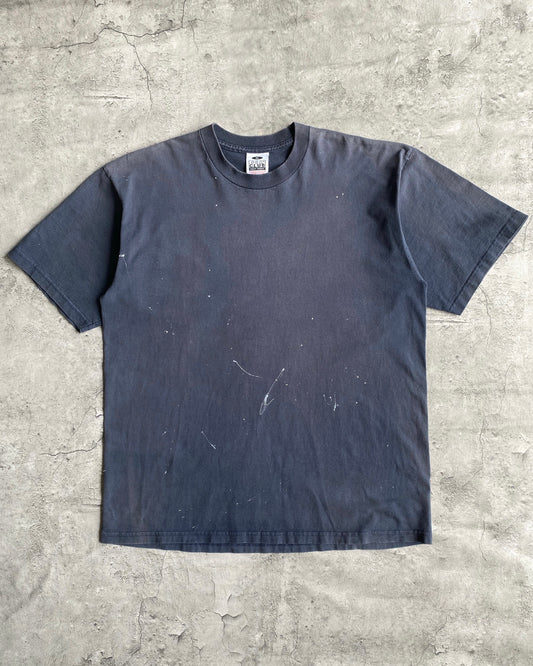 1990S SUN FADED NAVY PAINTED TEE (L/XL)