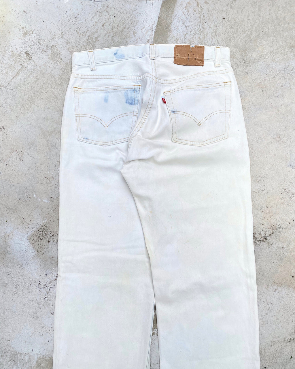 1980s Levi’s 501 Bleached & Patched Jeans