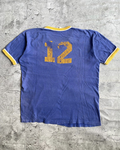 1970S 'NCAR 12" RUSSELL RINGER TEE (S/M)
