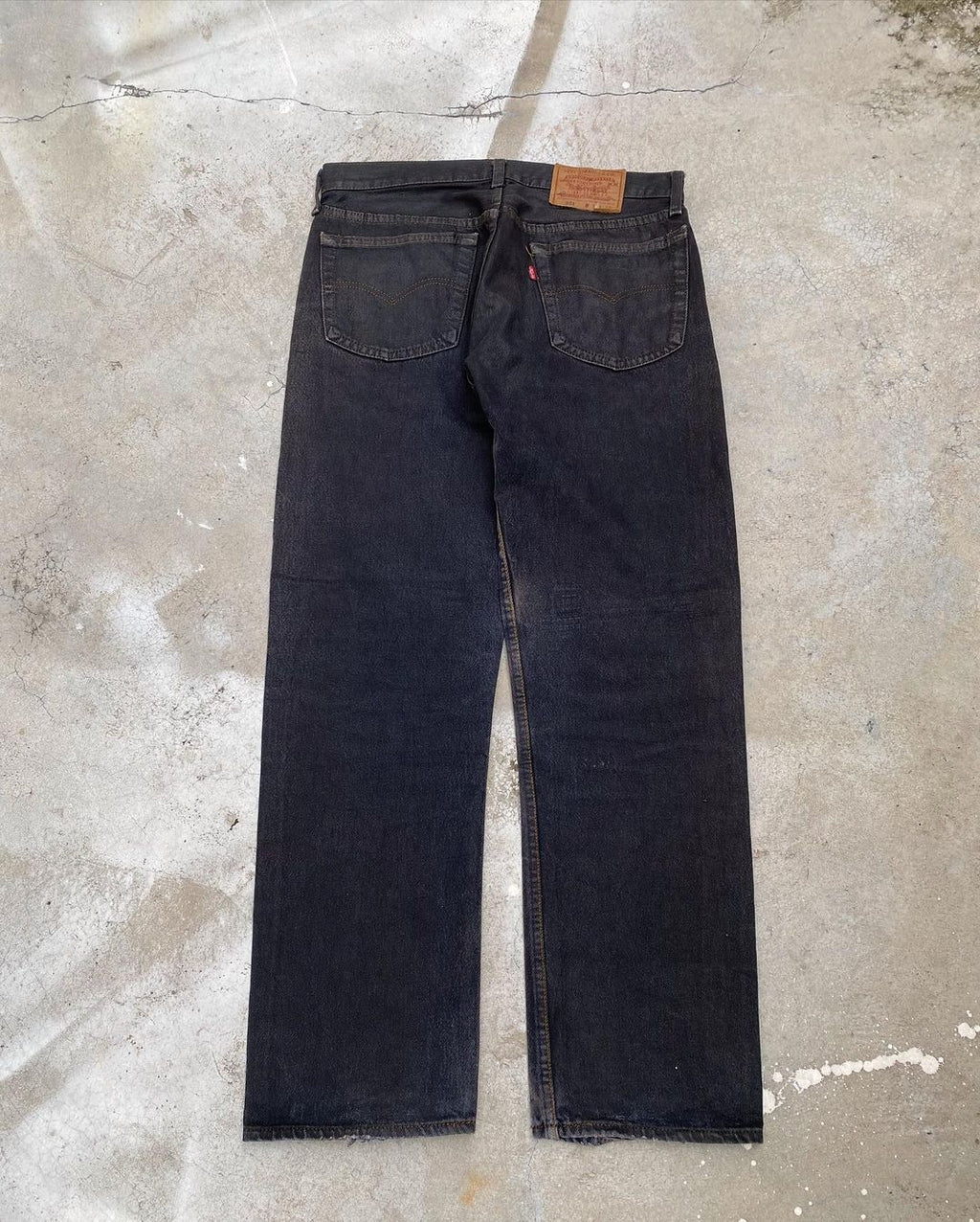 1990s Levi’s 501 Waxed Jeans