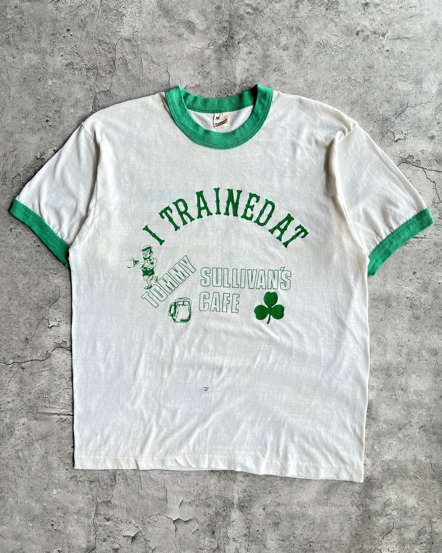 1987 'BRANFORD ROADRACE' RINGER TEE (XL)