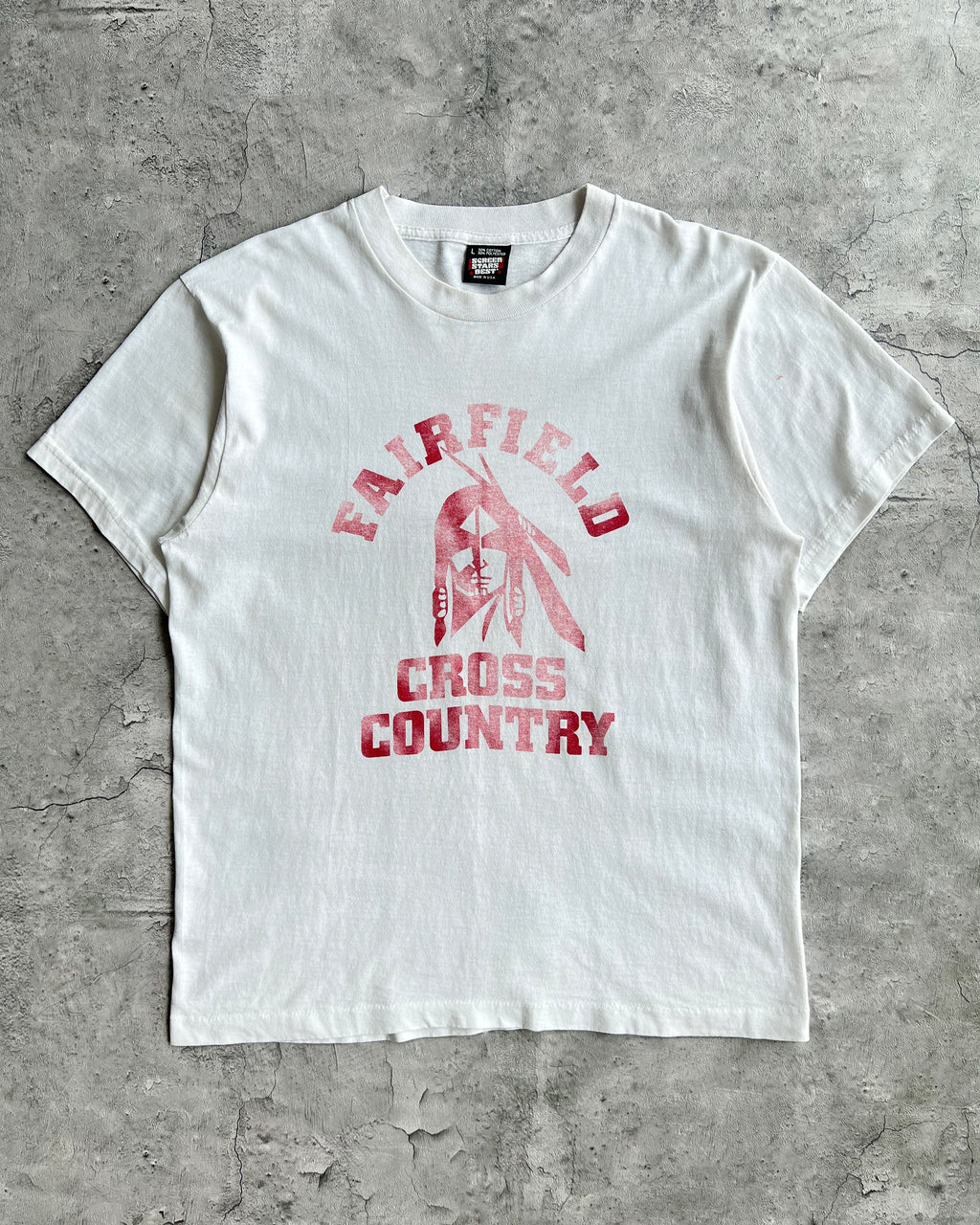 1990S 'FAIRFIELD CROSS COUNTRY' TEE (L)