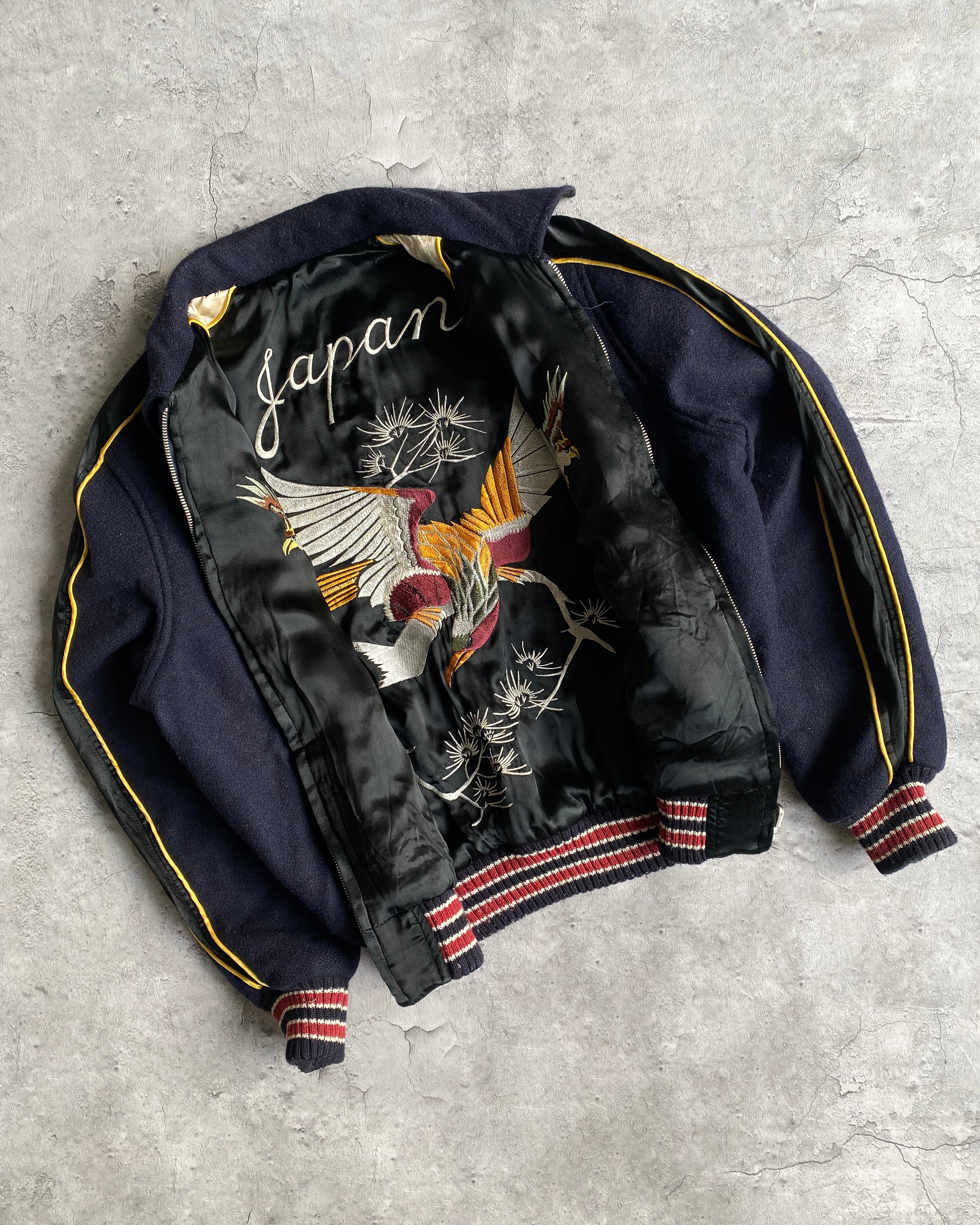 1990S/2000S REVERSIBLE VARSITY/SUKAJAN JACKET (M)