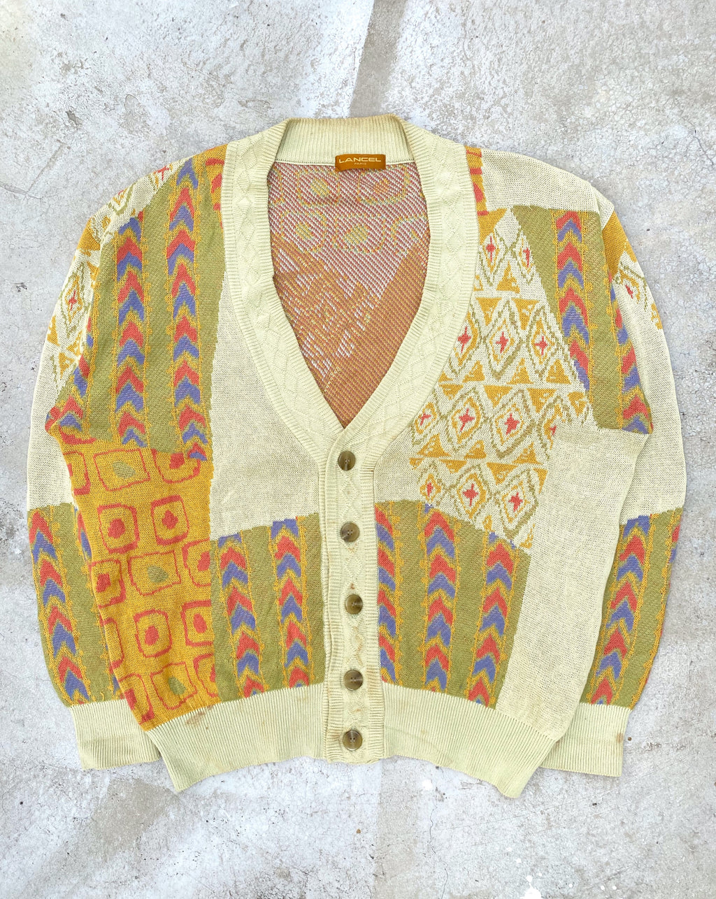 1990s  Lancel Knitted Cardigan