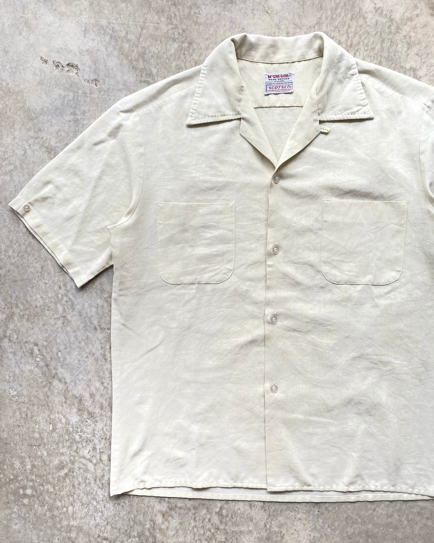 1970S MCGREGOR BUTTON-UP WORK SHIRT (M/L)